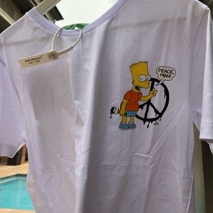 OFF-White Bart Peace T-Shirt